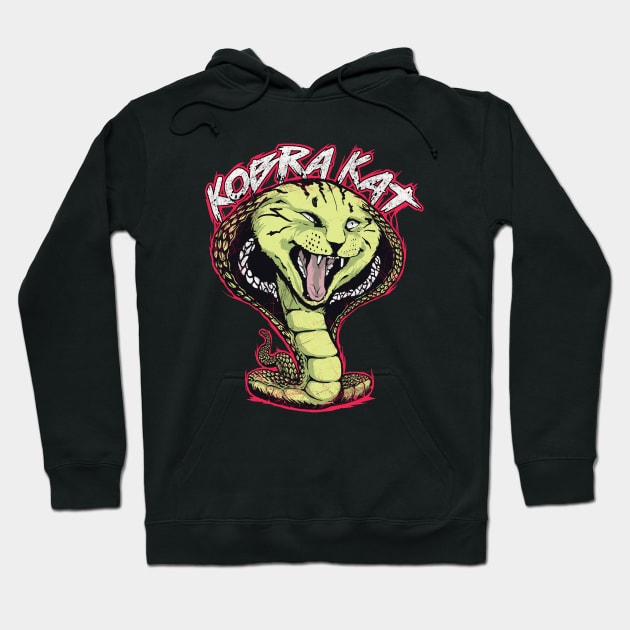 Kobra Kat Hoodie by MeFO